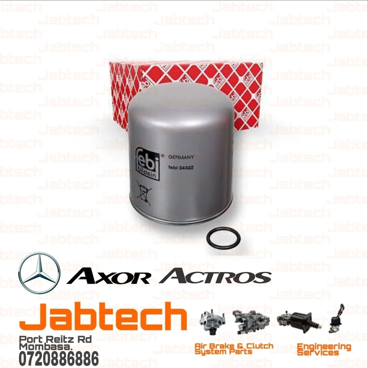 Air dryer filter Actros MP4